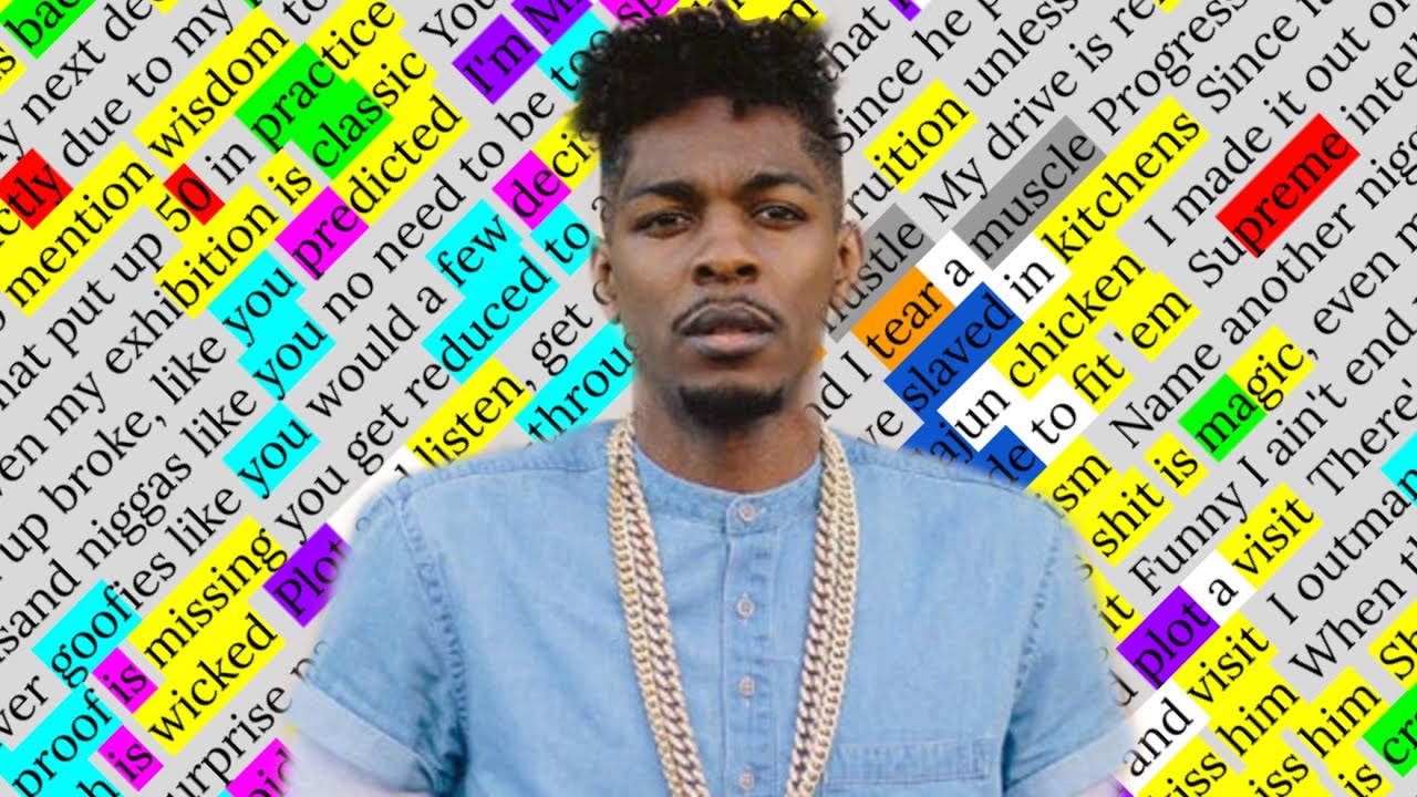 King Los, L.A. Leakers Freestyle Rhyme Scheme Highlighted YouTube