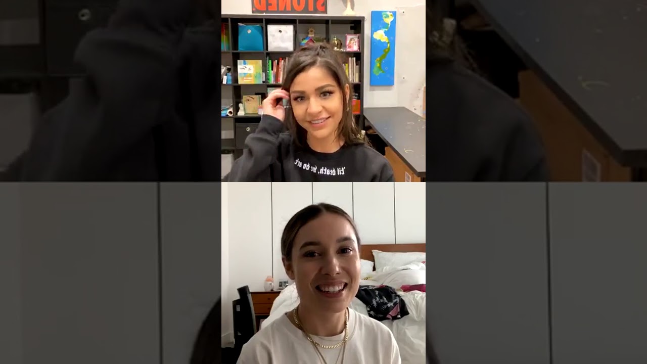 Andrea Russett Live Stream, April 14, 2020