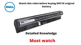 DELL M5Y1K Original Laptop Battery Unboxing | Learn About Original Battery Facts