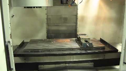 Lot 30: Haas VF-3 CNC Vertical Machining Center with 4th Axis Drive