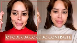 Descubra o PODER das suas CORES E CONTRASTE