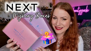 UNBOXING 2 NEW MYSTERY BEAUTY BOXES FROM NEXT  BUT ARE THEY ANY GOOD?