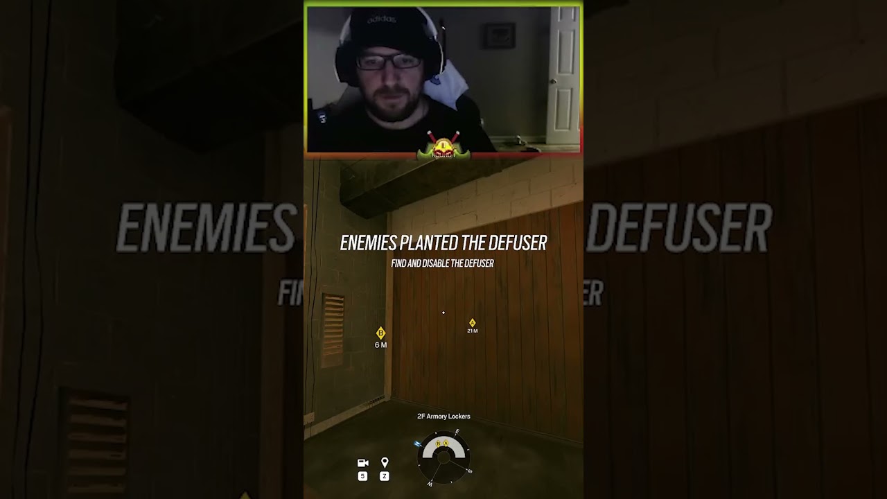 I Tired :( - RAINBOW SIX SIEGE #shorts #rainbowsixsiege #twitch #r6 #r6siege #rainbowsix #clutch