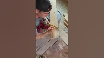 Awesome Tape Measure Hack! Find Center Easy! #diy #framing #construction