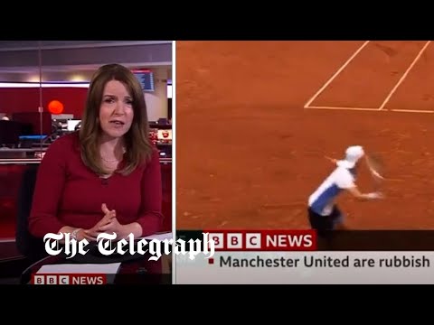 BBC apologises for 'Manchester United are rubbish' gaffe on news ticker
