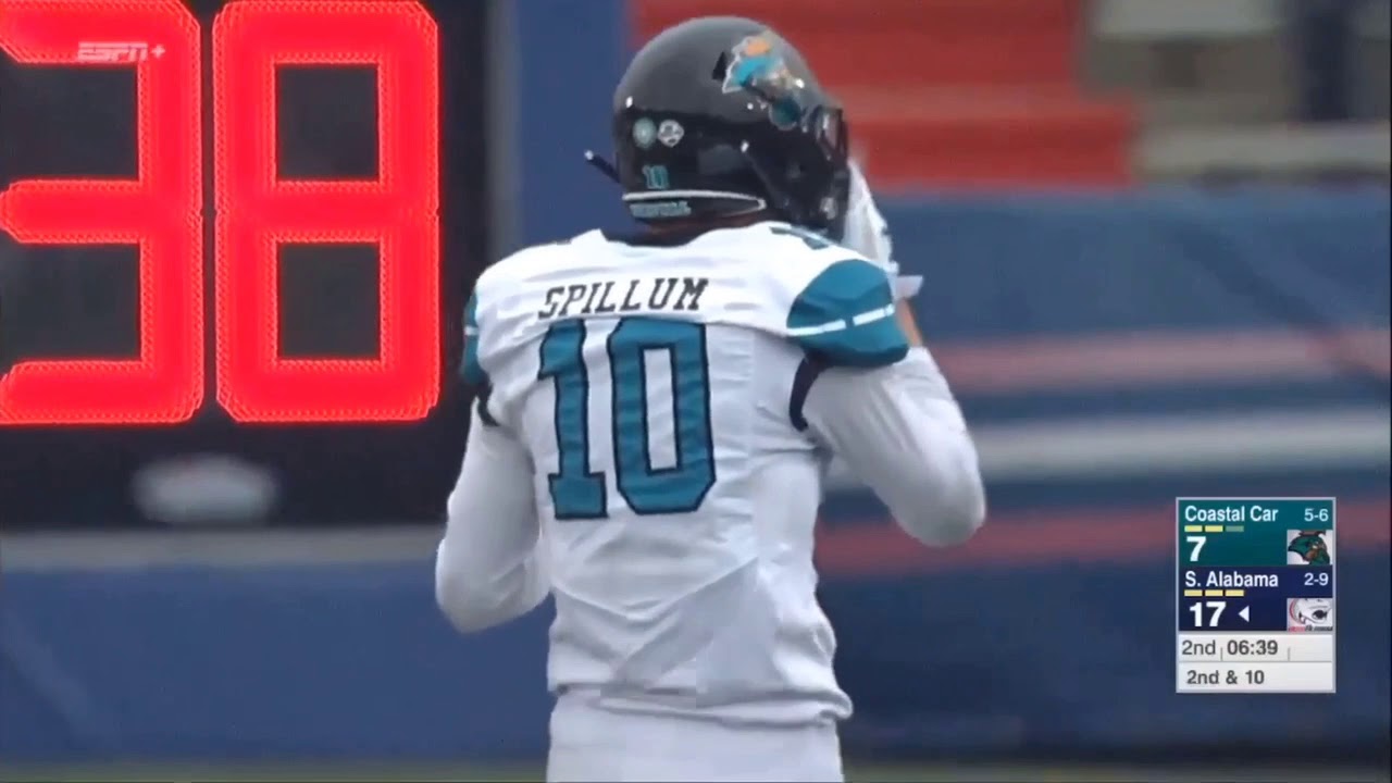Alex Spillum vs South Alabama