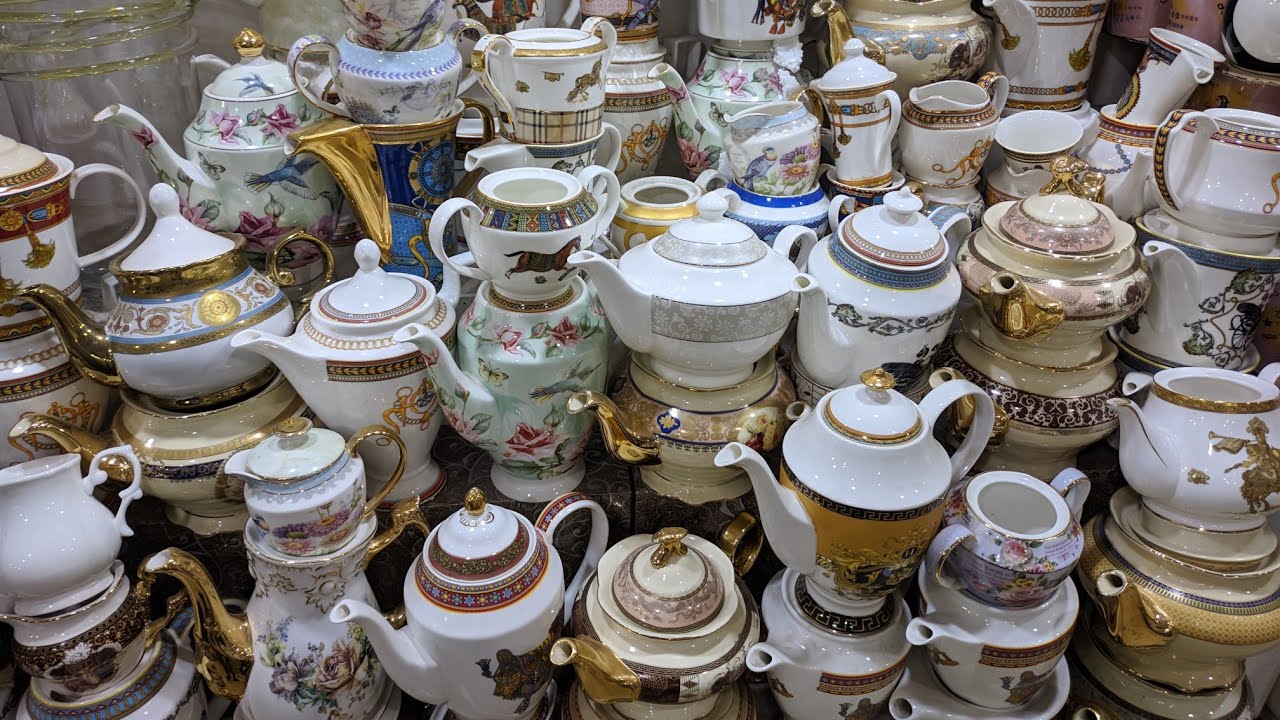 Imported European Tea set prices in new market Bangladesh 2021 YouTube