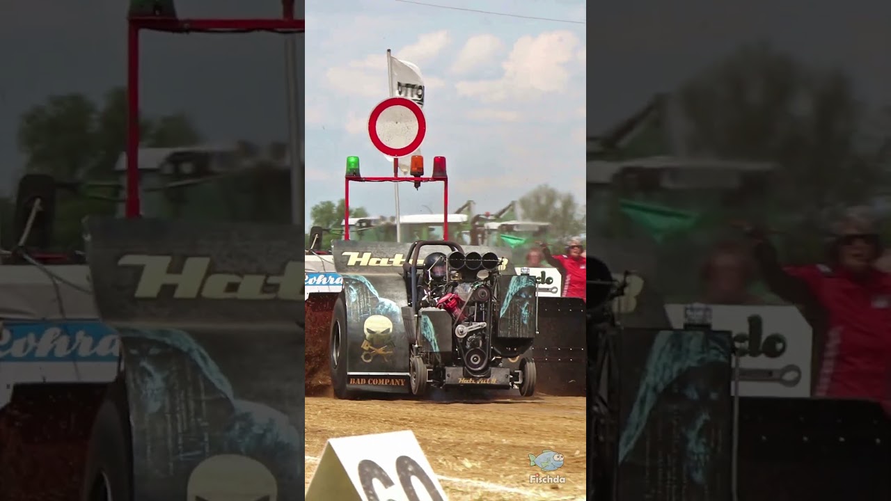 HATEFUL 8 - V8 Minipuller beim Tractor Pulling Holzheim 2025