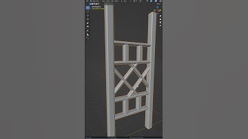 [Fancy Gate] Blender Low Poly Modeling Day 275/365 #blender