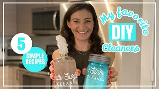 DIY CLEANING PRODUCTS THAT ACTUALLY WORK // How to Make the Best Homemade Cleaners + Natural Cleaner