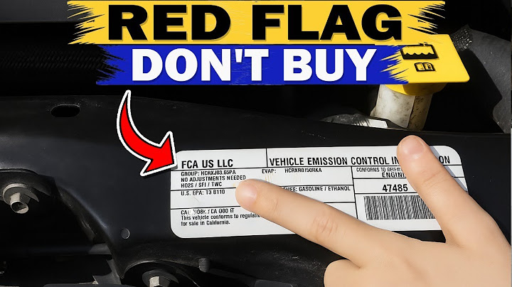 If You See This, Don’t Buy the Car