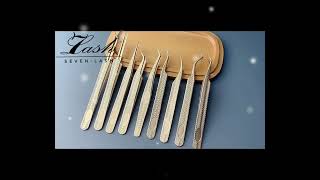 Tweezers For Eyelash Extensions|How to Hold Lash Tweezers?Isolation , Classic  \& Volume Tweezers