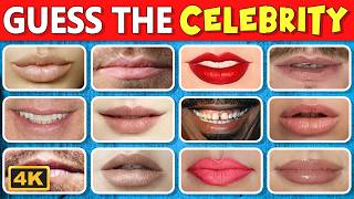 Can You Guess The Celebrity By Their Lips? Guess The Celebrity In 5 Seconds Quiz Dingdong