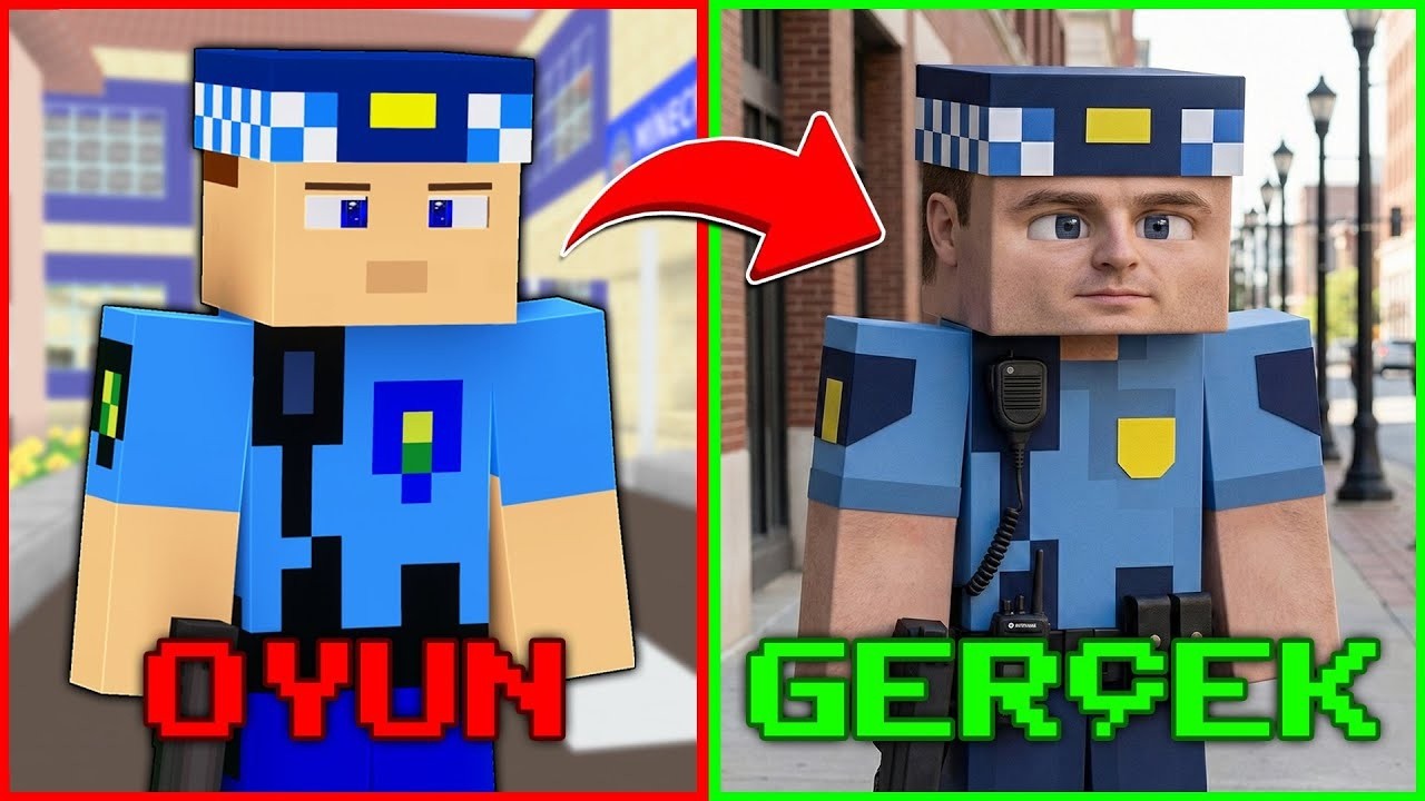 KEREM KOMİSER GERÇEK YÜZÜ! 😱 - Minecraft ZENGİN FAKİR HAYATI!