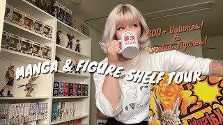 THE ULTIMATE MANGA & FIGURE TOUR! 600+ volumes, scaled figures, etc...