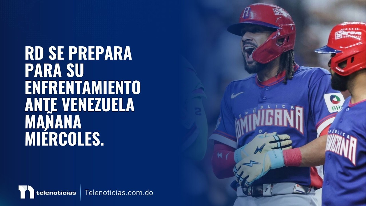 RD se prepara para su enfrentamiento ante Venezuela mañana miércoles