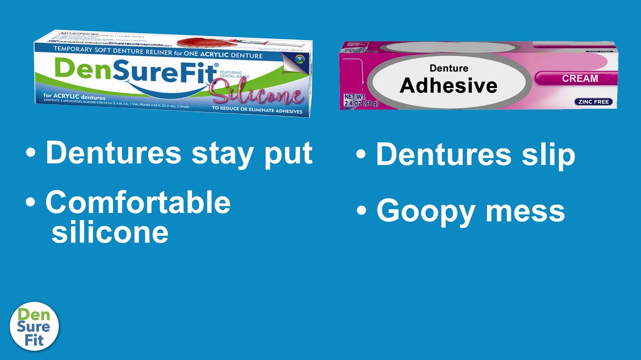 How To Use Cushion Grip Denture Adhesive / Do A Soft Reline On