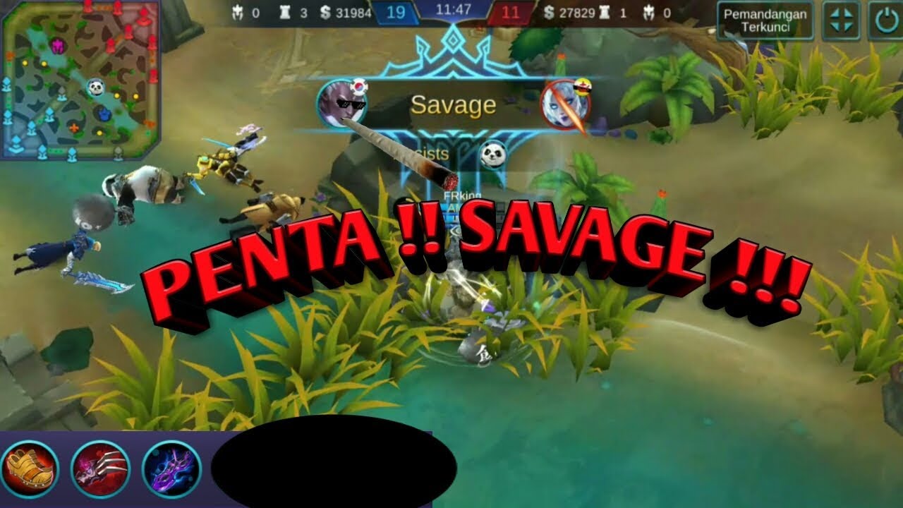 KARRIE BEST BUILD SAVAGE (PENTAKILL) VERY EASY || MOBILE ...