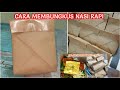 CARA MEMBUNGKUS NASI YANG RAPI UNIK DAN KREATIF | IDE NASI BUNGKUS