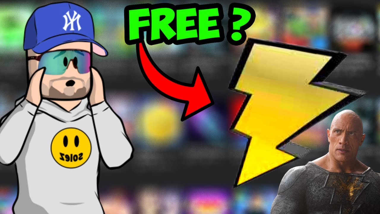 FREE ACCESSORIES! HOW TO GET Black Adam Bolt & T-Shirt! (ROBLOX Black Adam  ⚡ Experience) 