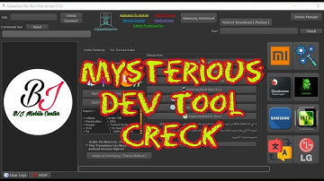 Setup Mysterious Dev Tool ( Free Version 1.0 ) GSMBJ