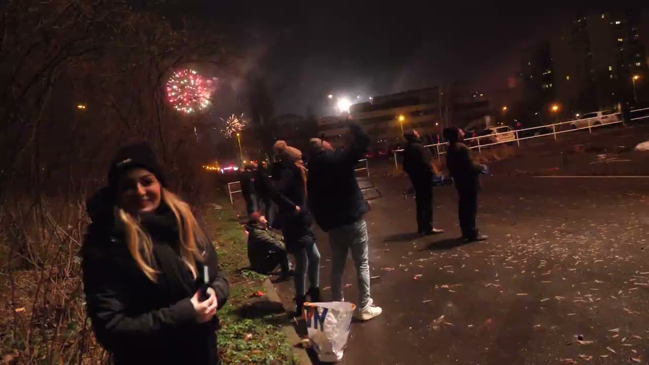 🔴 Berlin Livestream Silvester 2023 / 2024, Hochhaus Berlin