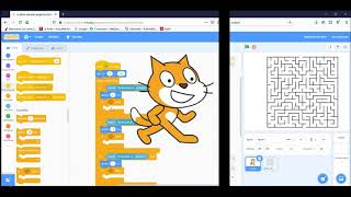Le jeu du labyrinthe sur Scratch