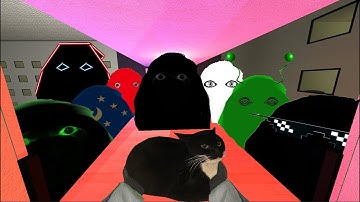 Saving Maxwell Cat From Angry Munci Family Nextbot Gmod