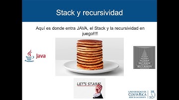 Recursividad en JAVA - Recursion in Java with Stack Spanish version
