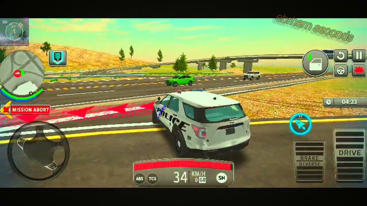 Police Car - Police Sim 2022 Cop Simulator- Police Car Driving Simulator 3D&CHASE - Android GamePlay