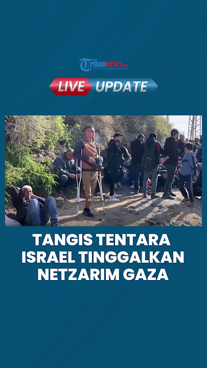 Tentara Israel Menangis seusai Mundur Tinggalkan Koridor Netzarim di Gaza, Kecewa Usaha Sia-sia