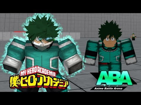 Full All Might Character Showcase Anime Battle Arena Youtube - gear secondthird new law character in anime battle arena roblox
