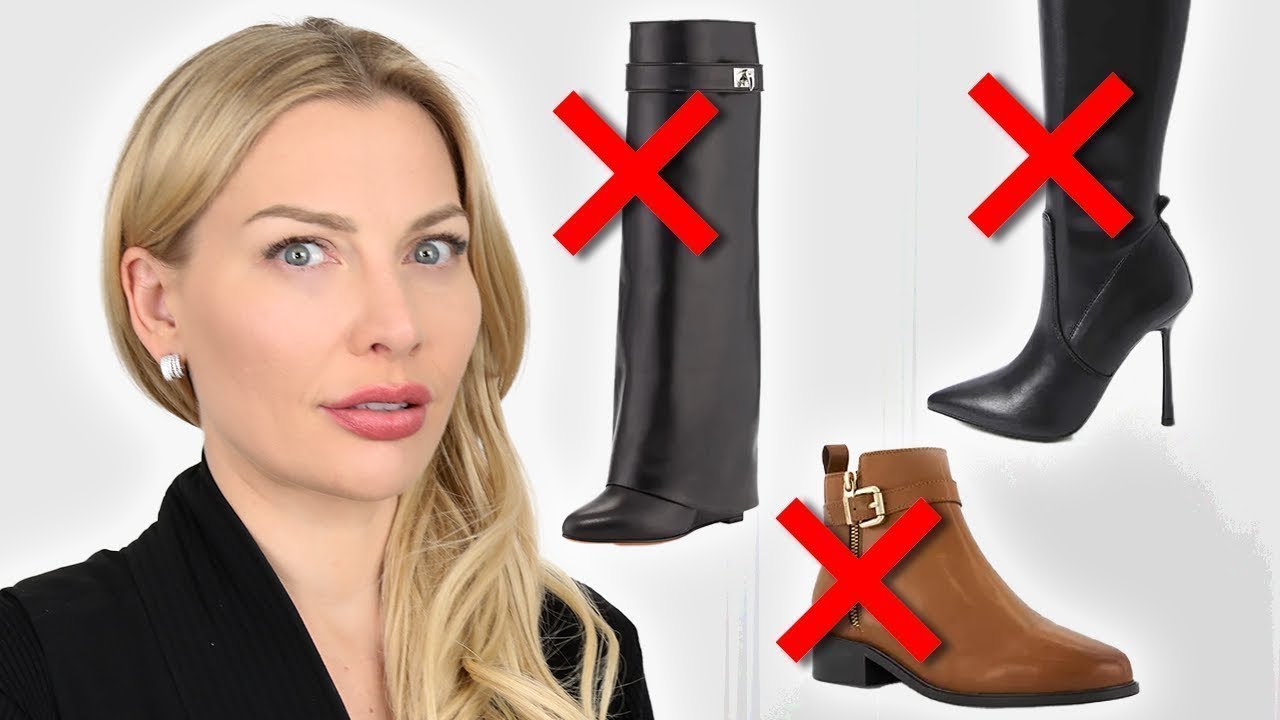 Boots I would NEVER Buy! (for an Elegant style) - YouTube