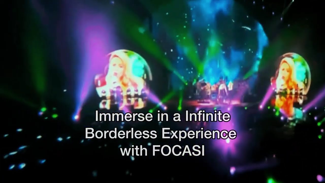 Borderless Infinity: AI-Enhanced FOCASI Instant Home Projector | Ultimate Cinematic Experience!