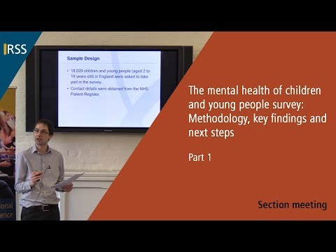 The Mental Health of Children and Young People Survey - Part 1
