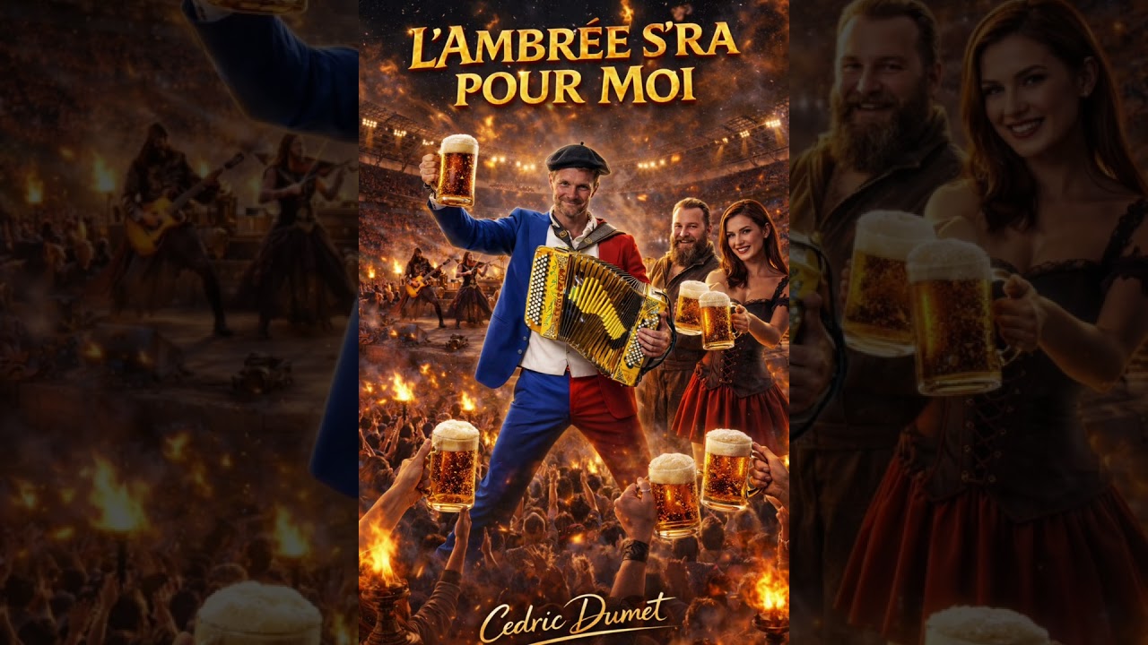 cedric dumet L.Ambree s `ra pour moi (accordeon rock francais )