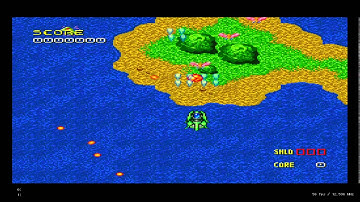 CYBER CORE GAME DEMO IGS(Information Global Service) 1990 SHARP X68000