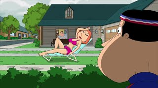 Family Guy - Quagmire spies Lois showing off for Joe