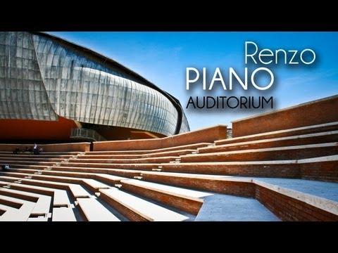 Join my PAGE on Facebook www.facebook.com and my GROUP too: www.facebook.com Rome's new Auditorium "Parco della Musica", designed by Renzo Piano [rpbw.r.ui-pro.com was officially opened on April 2002, the Music Park [www.auditorium.com an oasis located between the Olympic Village and Villa Glori (41Â°55'47.29" N - 12Â°28'28.31" E), is jewel worthy of the Eternal City. This great citadel of music, a place Renzo Piano calls of worship "an ancient Greek agora with the perfumes of the Mediterranean. I think that the Romans have discovered a great passion for their Auditorium". Three huge "Sounding Boxes" in lead covered as the domes of the Renaissance and Baroque churches of the Capital. Each hall has its own characteristics, the fruit of previous experience in the acoustics field and designed as musical instruments. These huge sound boxes are structurally separate for acoustic reasons and have different architectonic and functional features. The 700-seat Hall (Petrassi Hall) can play host to concert operas, baroque and chamber music and theatrical plays, but also performances on a symphonic level, thanks to the possibility of moving the walls to open up the stage arch and thus redefine the layout of the stage. The 1200-seat Hall (Sinopoli Hall) is characterised by even greater flexibility regarding both the acoustics and the layout of the stage and stalls, thus offering the possibility of not only a large orchestra and choir, but also ballet and contemporary music. The 2800 <b>...</b>