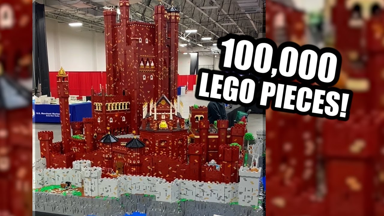 Huge LEGO Game of Thrones Red Keep – 100,000 Pieces!