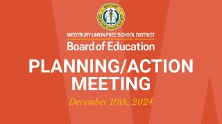 Westbury UFSD BOE Planning/Action Meeting