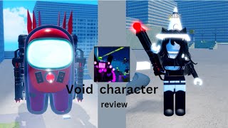 Review void character : super box siege defense