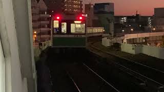 Osaka Metro中央線20系31編成コスモスクエア行き発車シーン