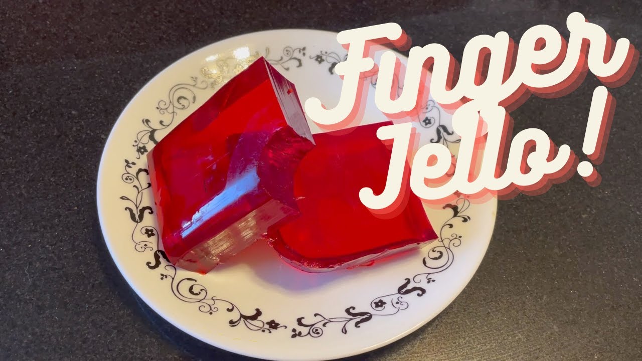 How to make finerger jello fun jello