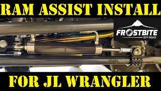 New JL Wrangler Ram Assist Steering Install