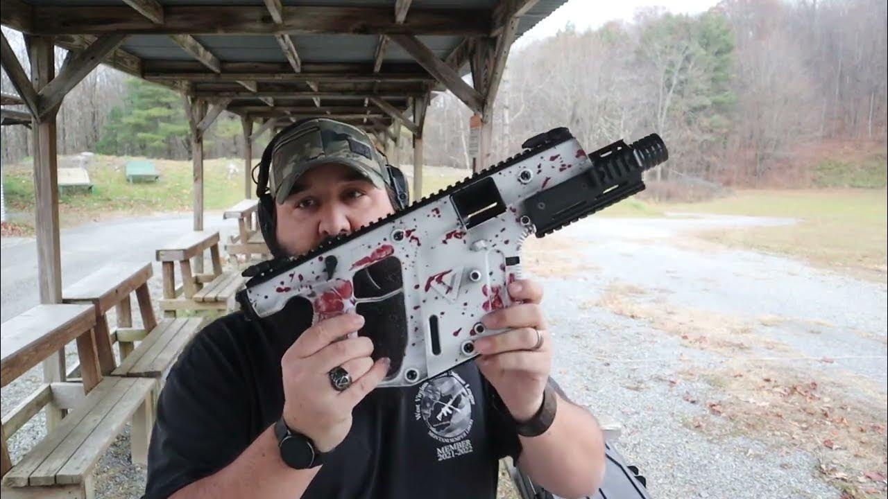 Range day with kriss vector 45 with binary trigger youtube