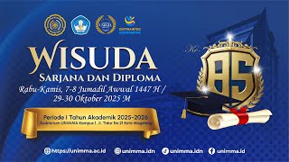 WISUDA SARJANA DAN DIPLOMA UNIVERSITAS MUHAMMADIYYAH MAGELANG PERIODE 1 TAHUN AKADEMIK 2025--2026
