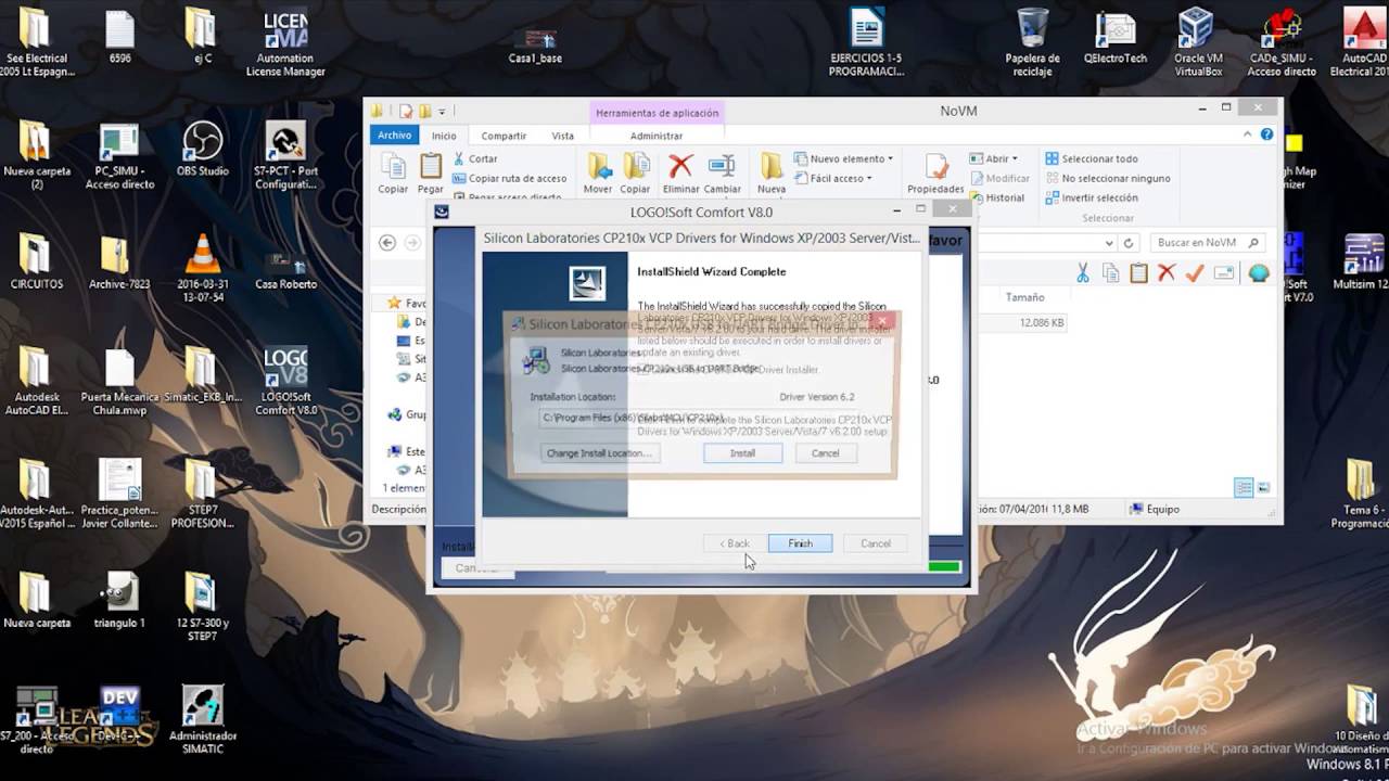 Instalación LogoSoft Confort 8.0 - YouTube