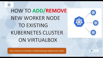 How to Add/remove New Worker Nodes to Existing single node Kubernetes Cluster in virtualbox