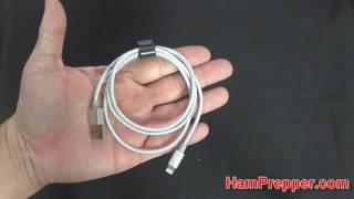 Anker 3FT Lightning Cable Unboxing by HamPrepper 322 views 7 years ago 2 minutes, 1 second